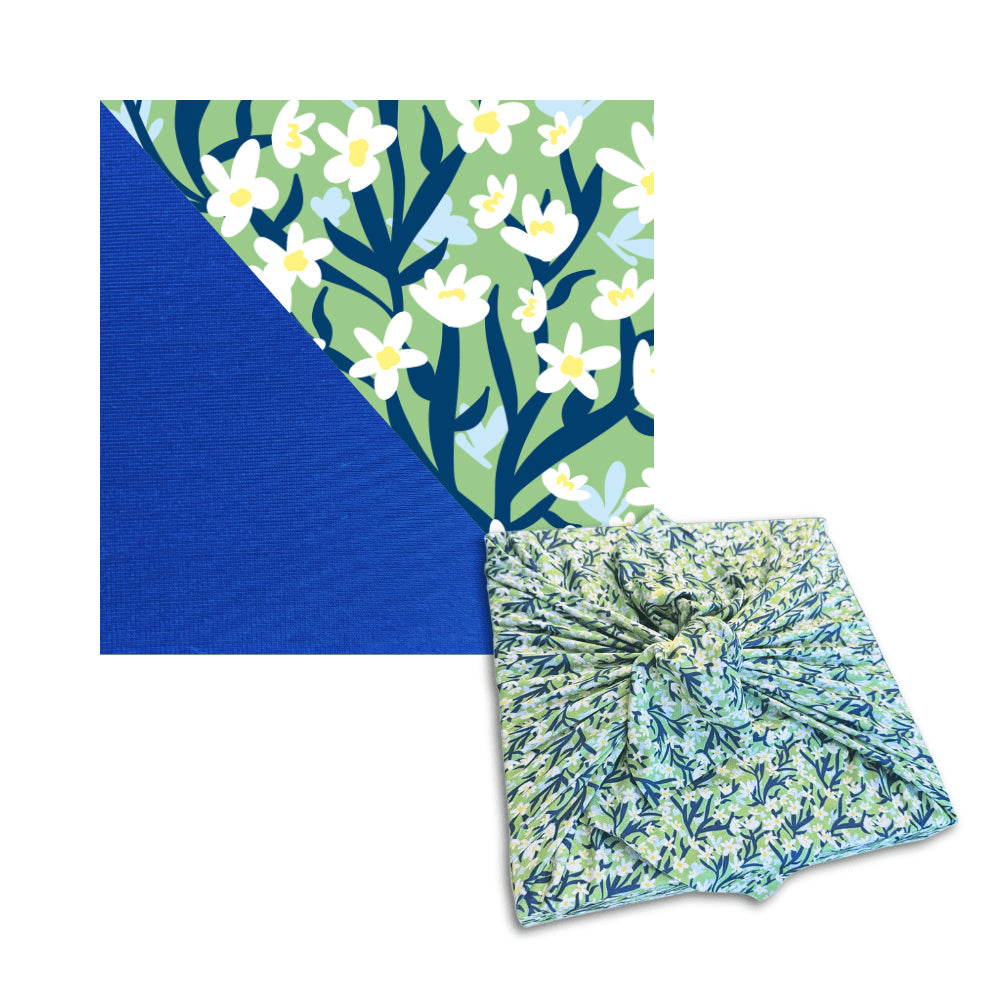 Assorted Set of 9 Reusable Cloth Furoshiki Gift Wrap | All Occasion Collection
