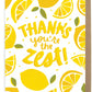 You're the Zest Lemon Card - Set of 8