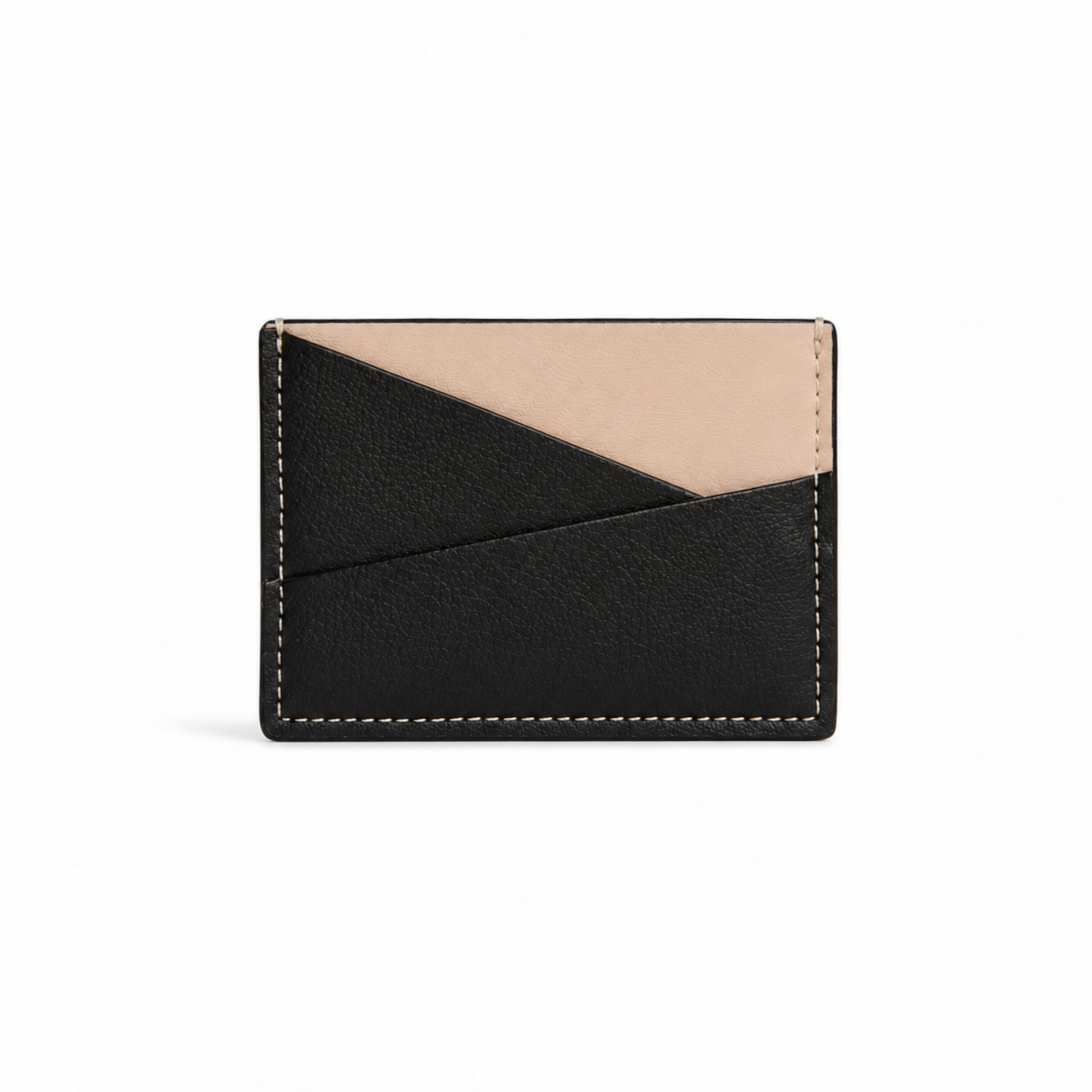 Gala Puzzle Cardholder (Black / Cream)