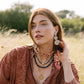 Casted Snail Agate Necklace