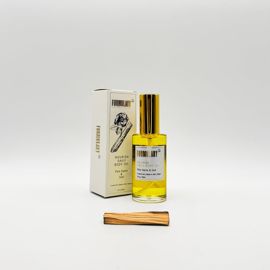 Palo Santo & Oud - Nourish Daily Body Oil