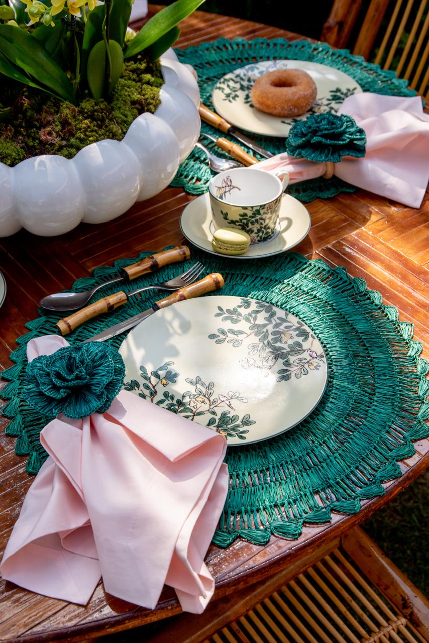 S/4 Buriti Flower Napkin Ring