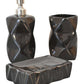 Sindri Black Bathroom Set of 3