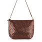 Woven Leather Shoulder Bag
