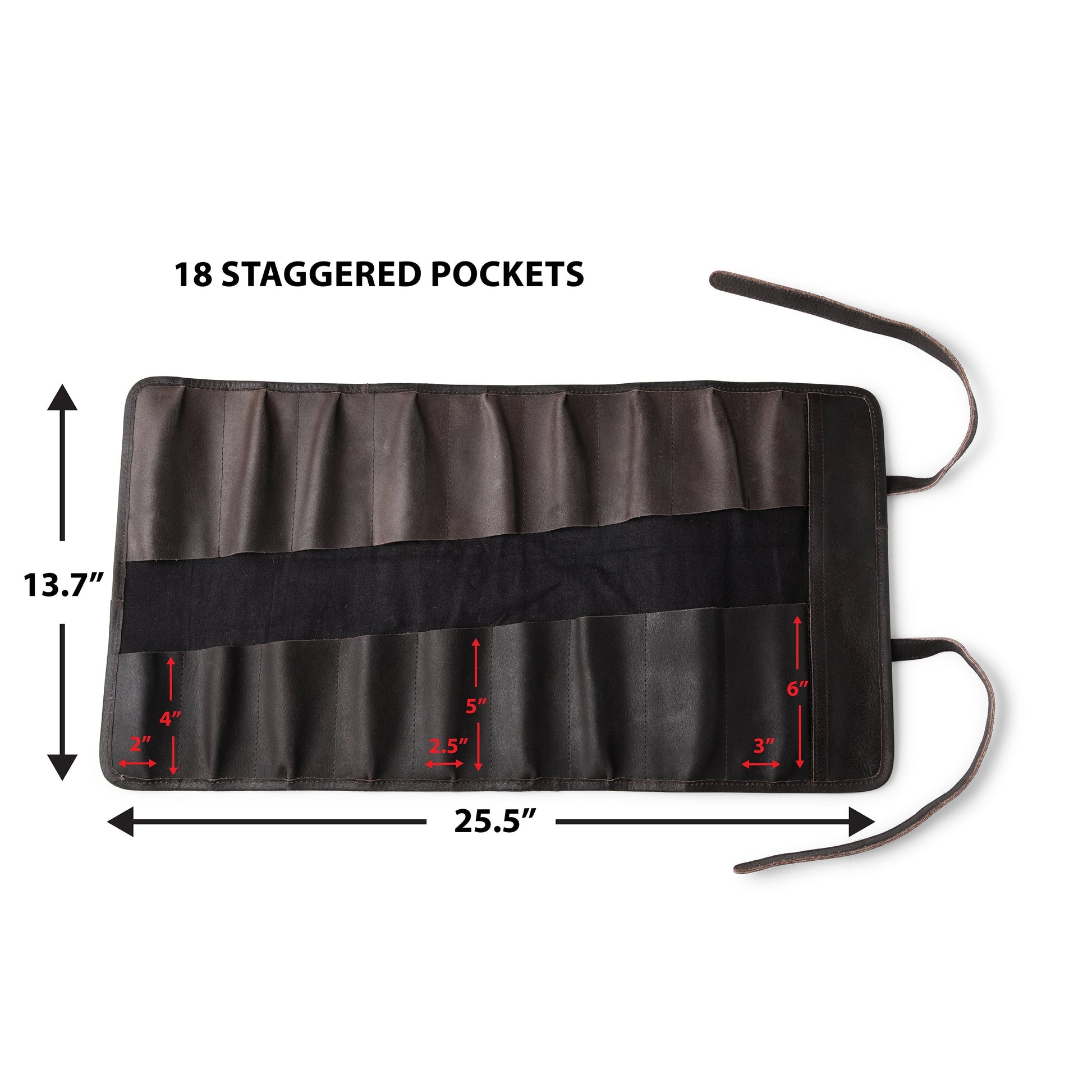 Theodore Leather Tool Roll