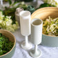 blanc + dove | seff | silicone unbreakable champagne flute