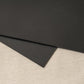 Arch Placemat Pair in black leather