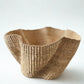 Handwoven Wave Basket - Natural