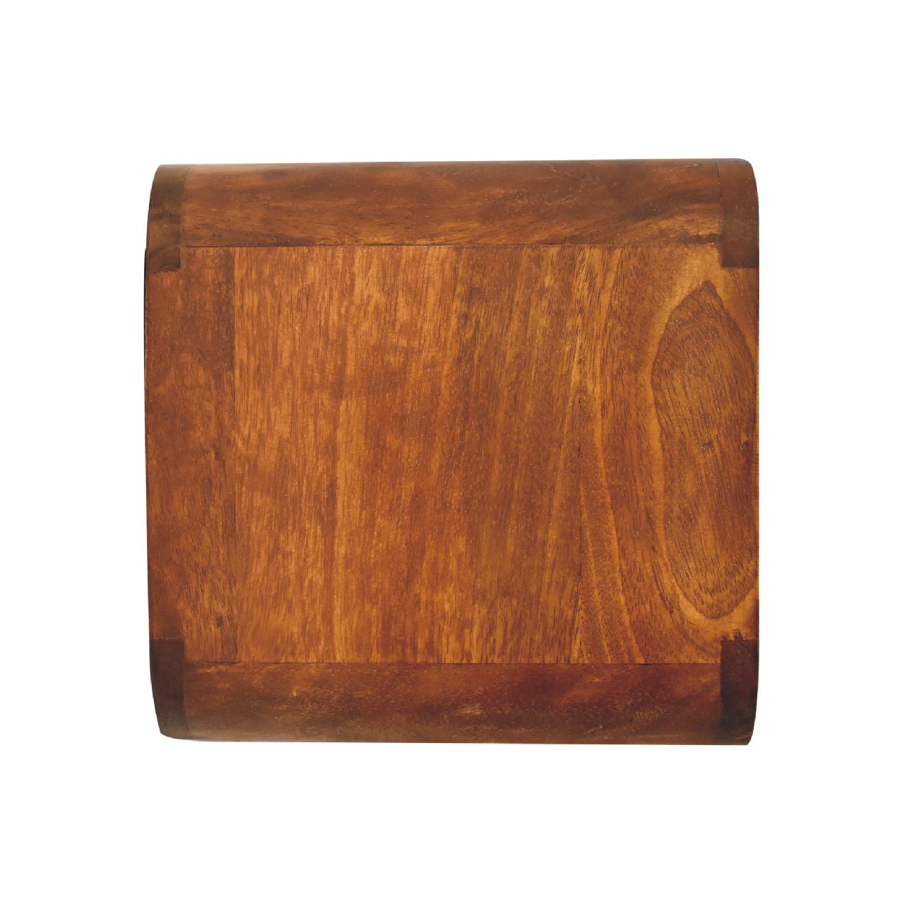 Solid Wood Mini Curve Floating Nightstand