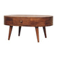 Solid Wood Honey Caramel Coffee Table
