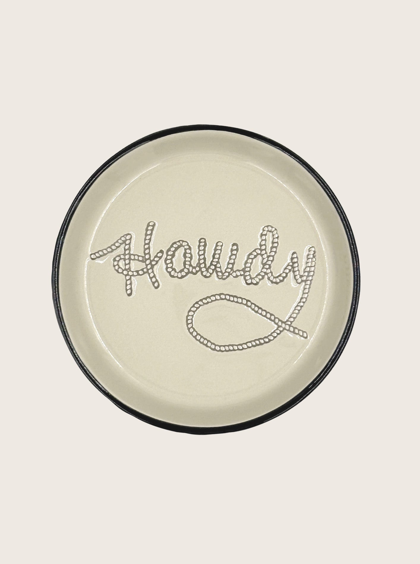 MINI PET BOWL + CAMP COASTER - HOWDY