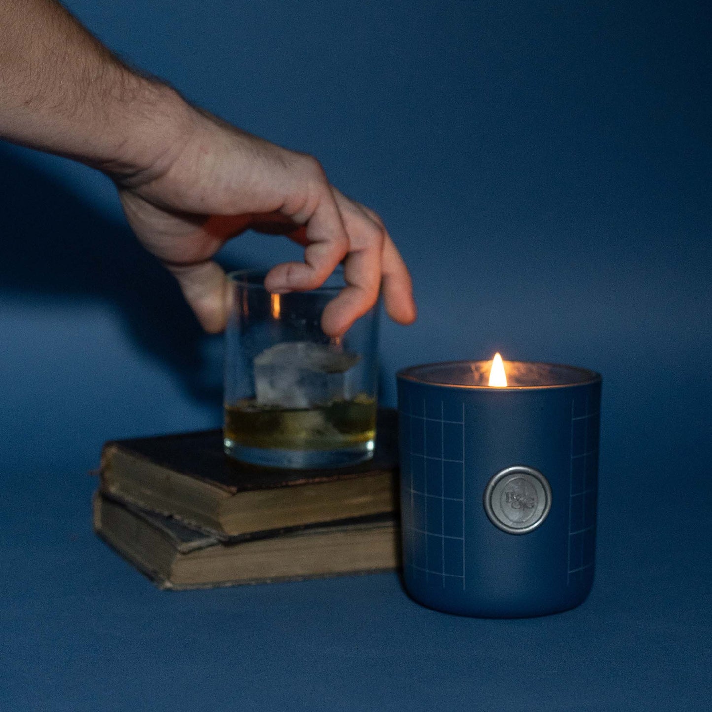 Silver Hour Candle