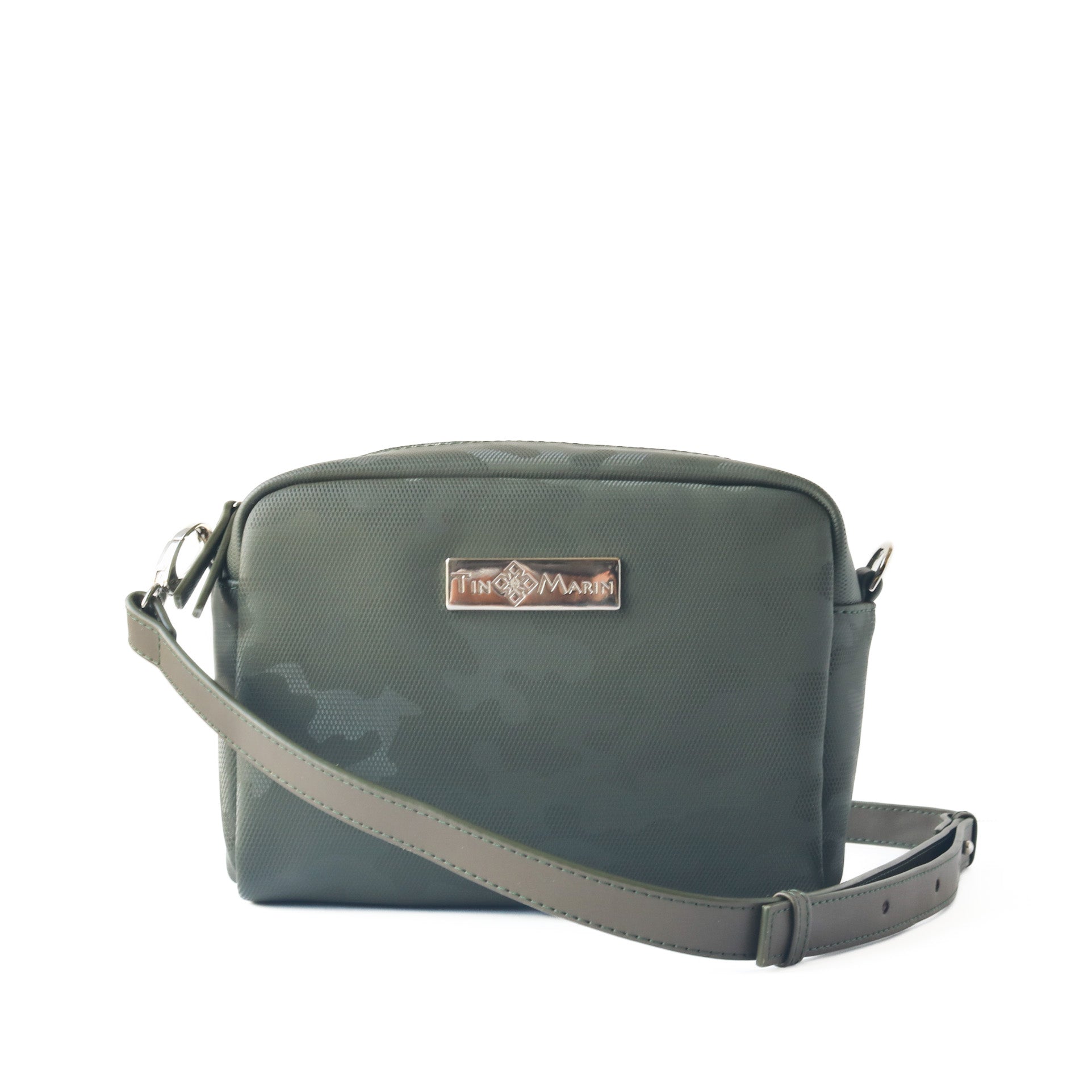 Ashley Camouflage Crossbody Camera Bag