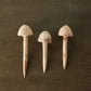 Wooden Mushroom Garden Stick