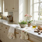 Botanical Orchid Ruffled Kitchen Towels (Set of 2)