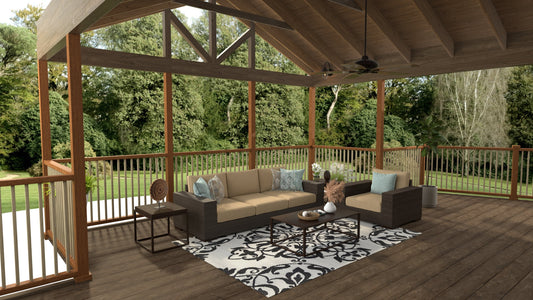 New Wrought Iron Black & White