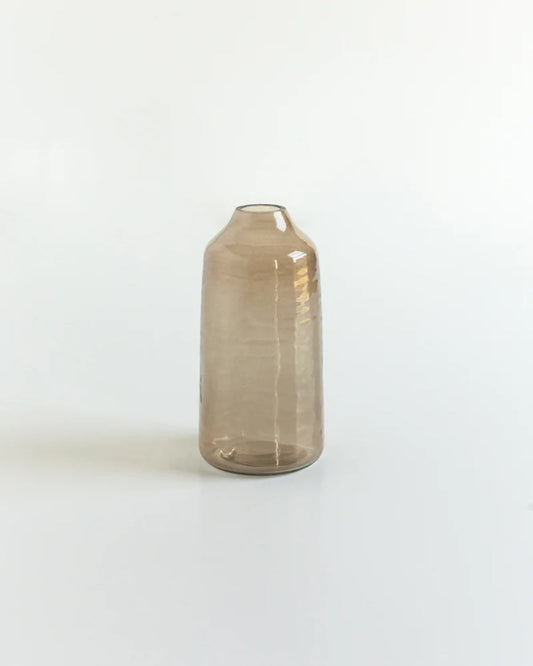 S/3 Hammered Bud Vases - Smoke