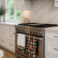 Tuscan Tomato Ruffled Kitchen Towels (Set of 2)