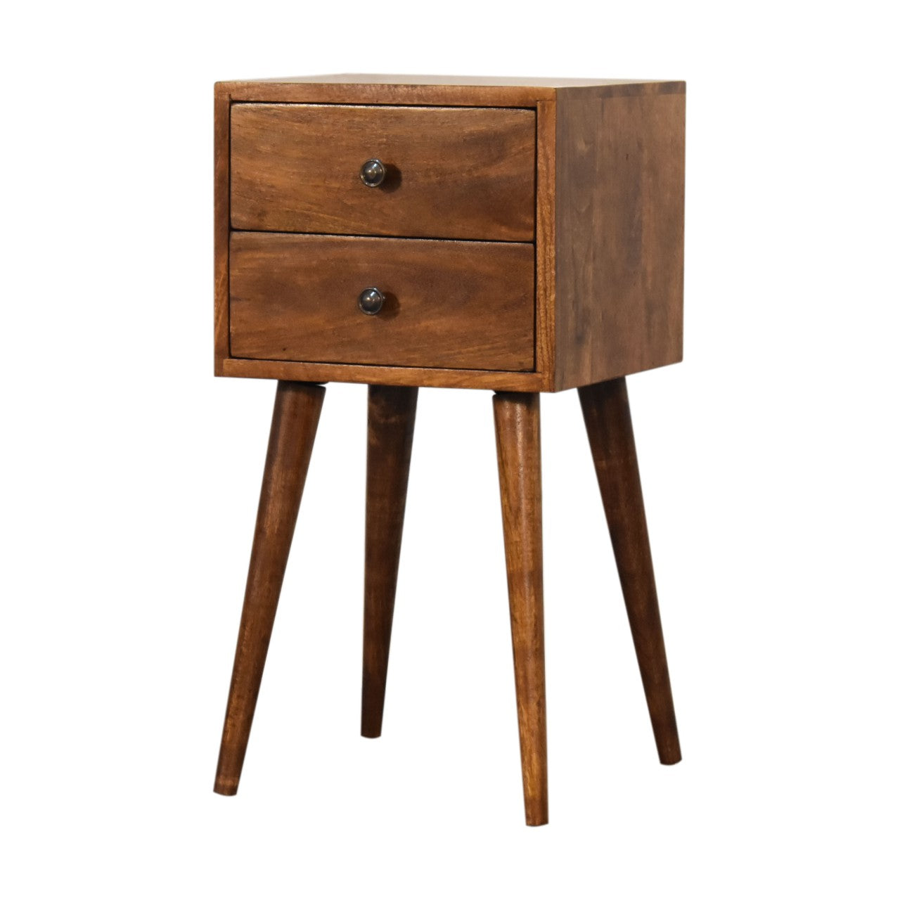 Solid Wood Mini Nightstand