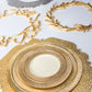 Branches Charger Gold Set of 4
