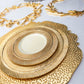 Branches Charger Gold Set of 4