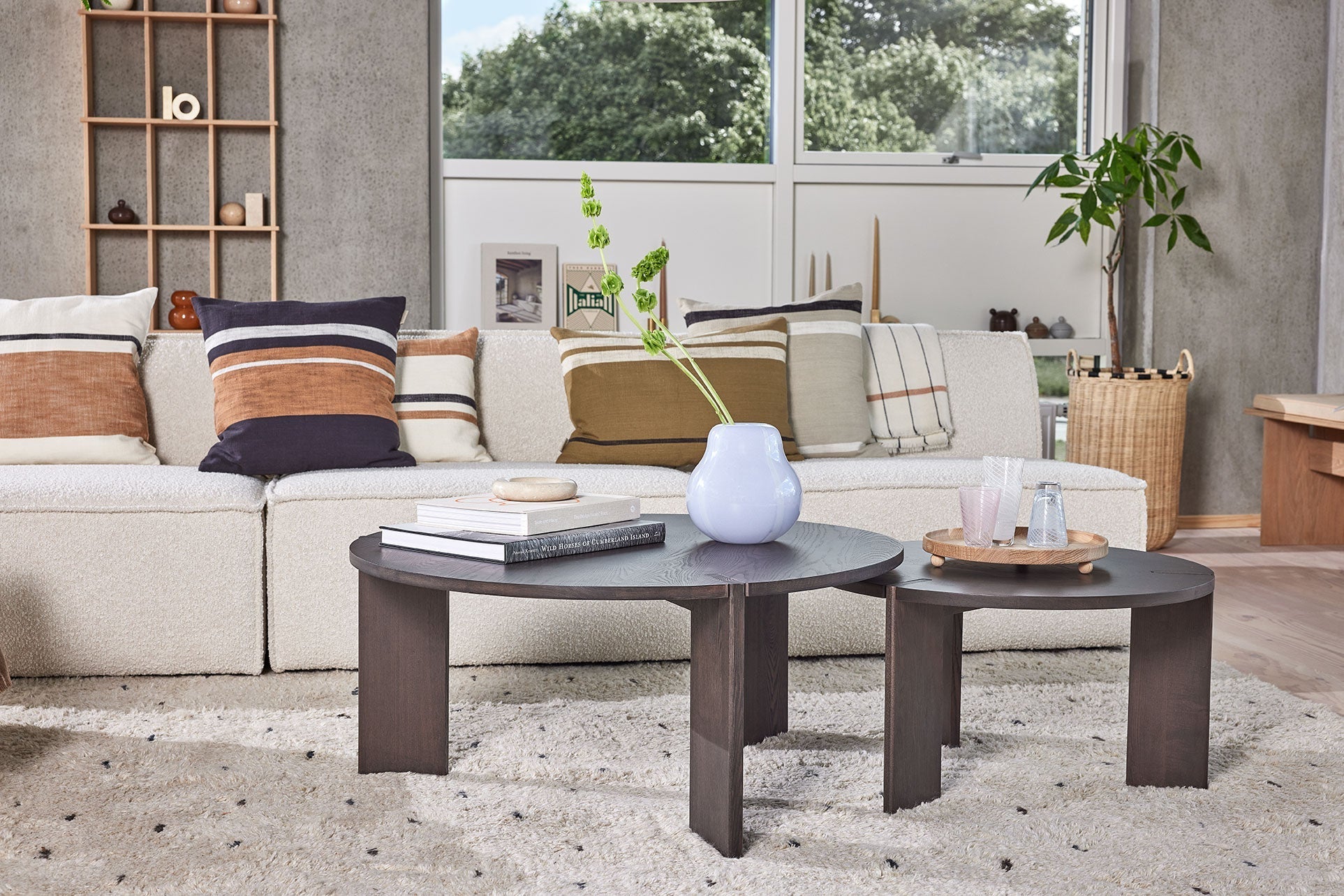 OY Small Coffee Table in Dark