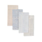 SOLACE Hand Block Printed Napkins – Set of 4. Cotton – Fair Trade – Artisan Made