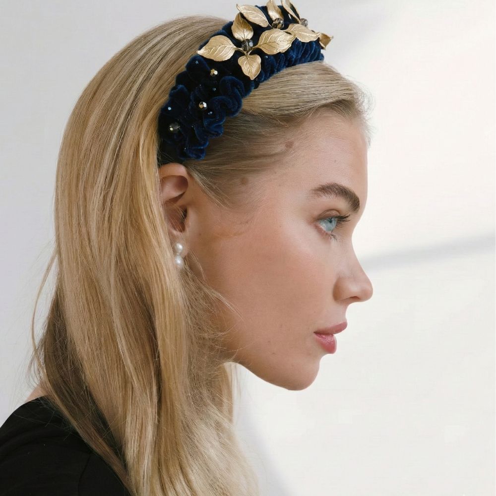 Royal Blue Goddess Headband