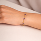 February Birthstone Bracelet — Amethyst