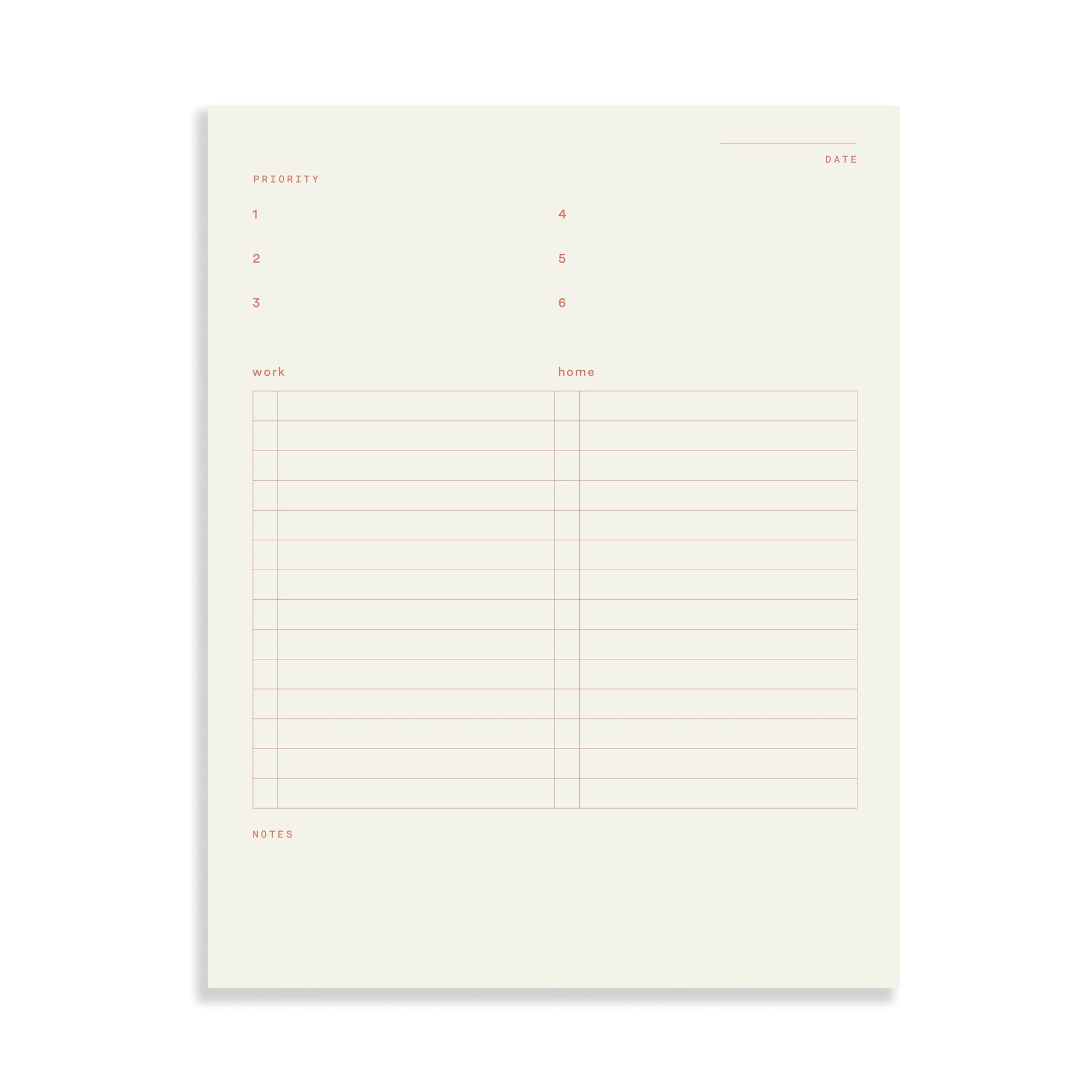 Work/Home Refill Pad