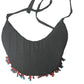 Hand-Beaded Bib Necklace