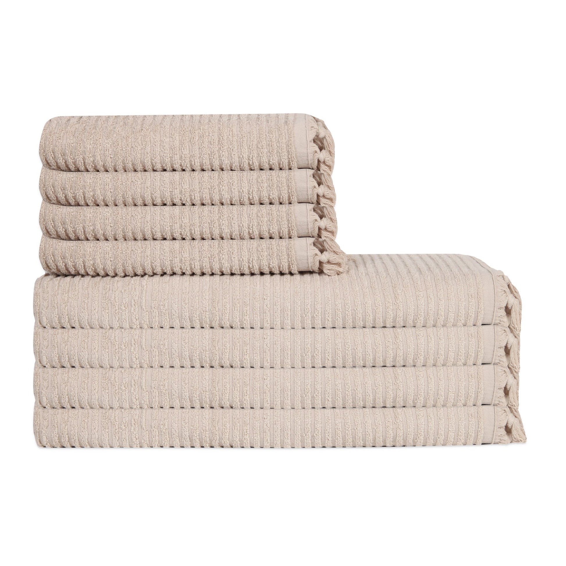 Ribbed Loom Terry Towel Bundle