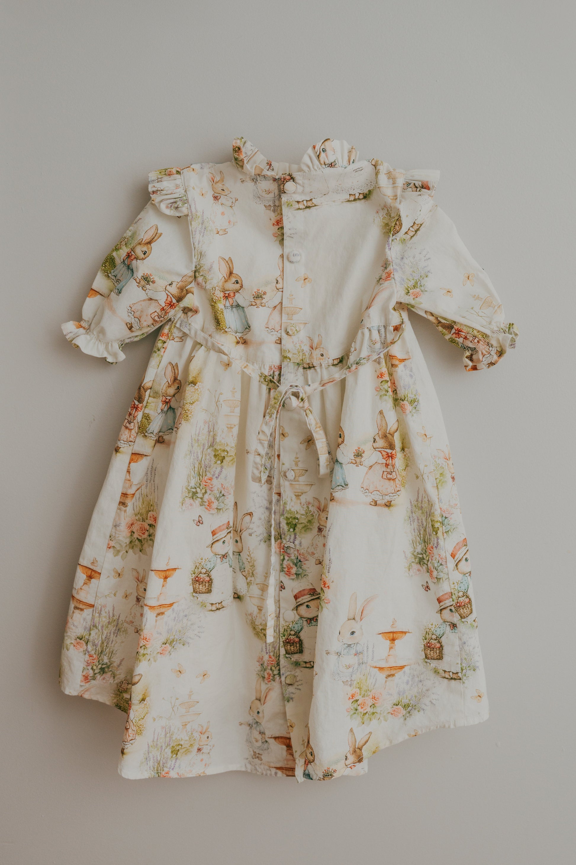 Aoki Dress-Woodland Bunny