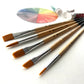 5-Piece Artist Brush Set for Beginners & Casual Creators