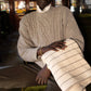 Cotton Pinstripe Throws