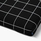 Black Grid | Luxury Dog Bed or Bed Cover