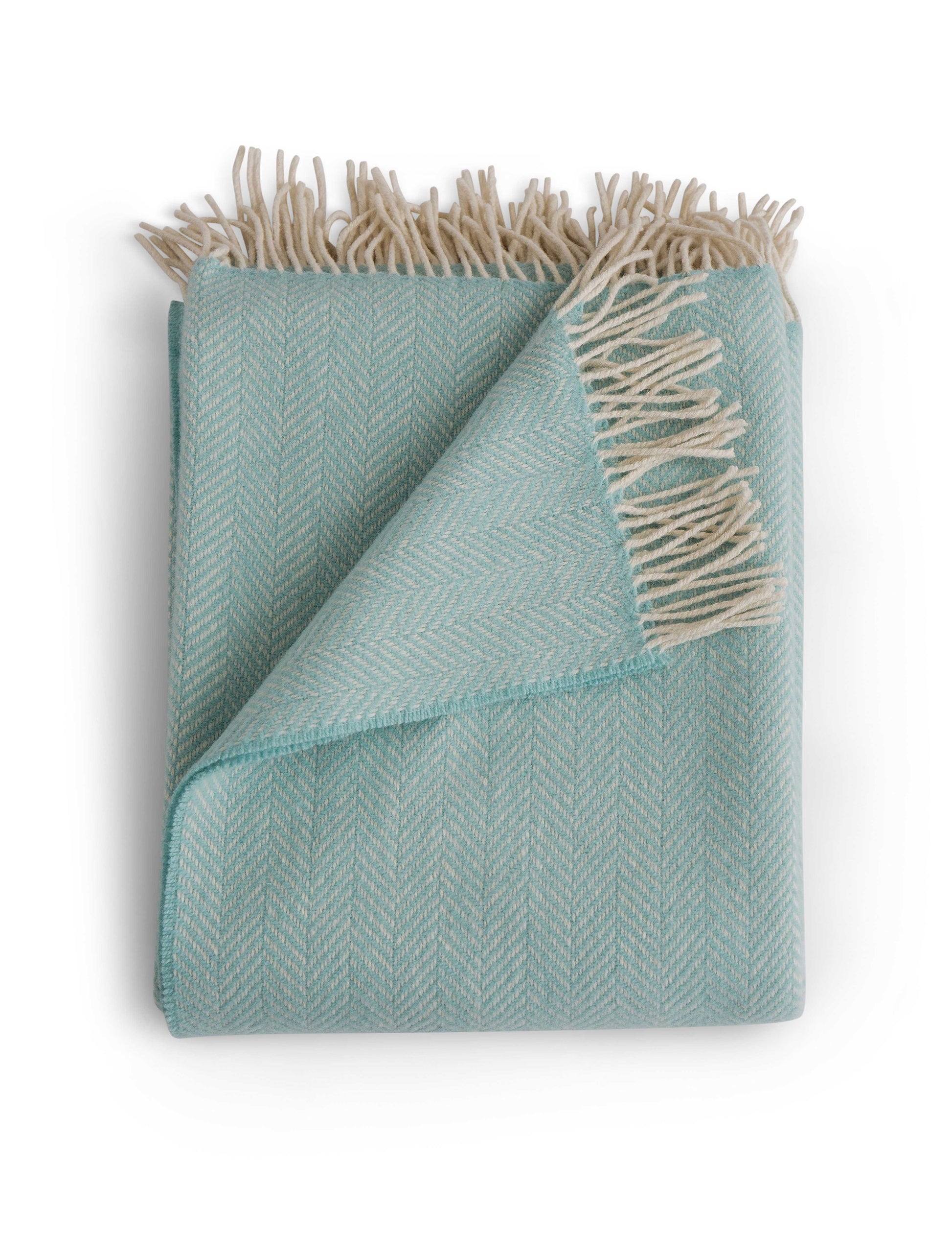 Herringbone w/ Cashmere Throws