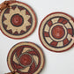 Volta Red Woven Placemat or Wall Art