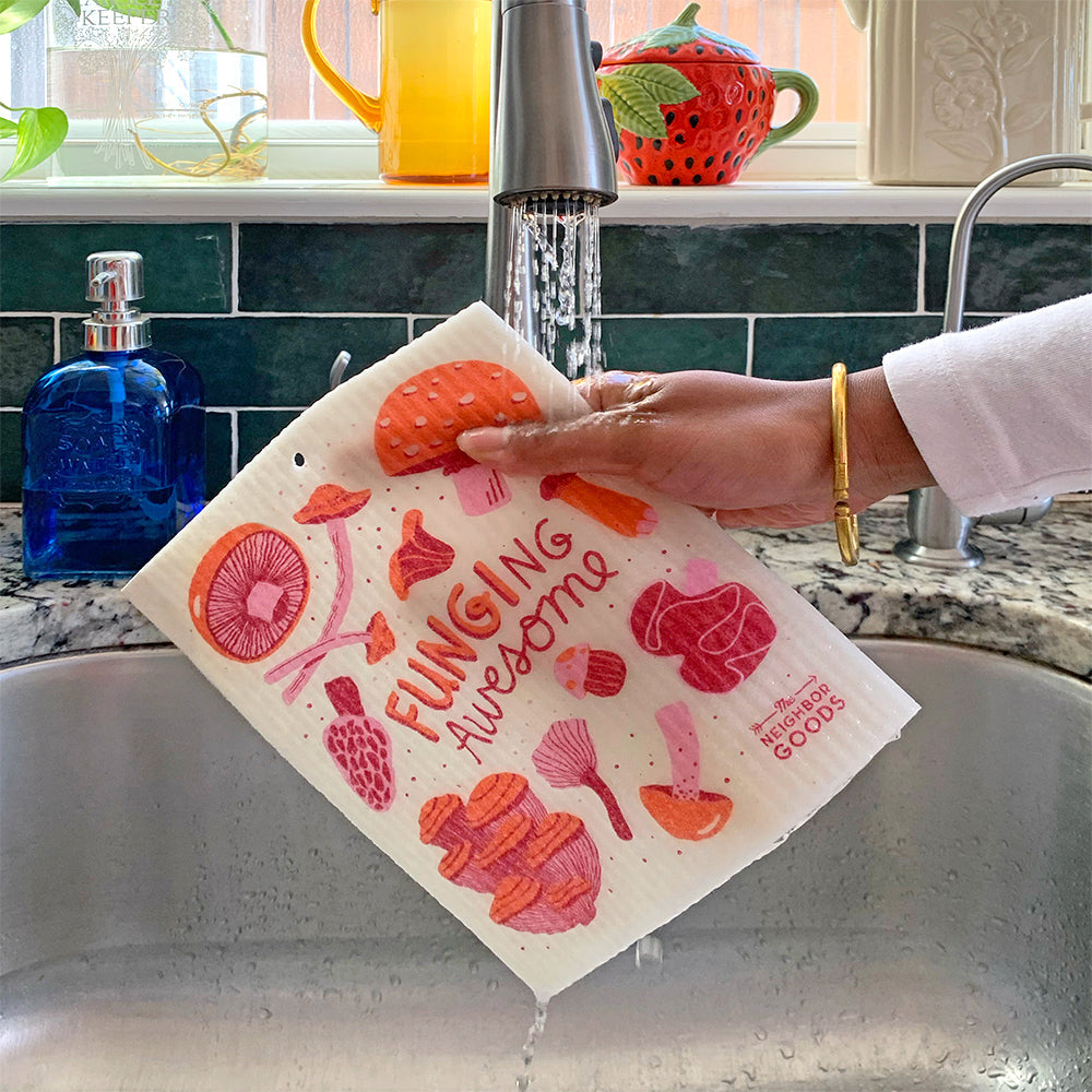 Mushroom Sponge Cloth