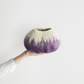 Violet Purple Decorative Wool Ukhamba Bowl