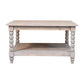 Solid Wood Barclay Acid Wash Coffee Table