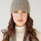 RIBBED BABY ALPACA BEANIE