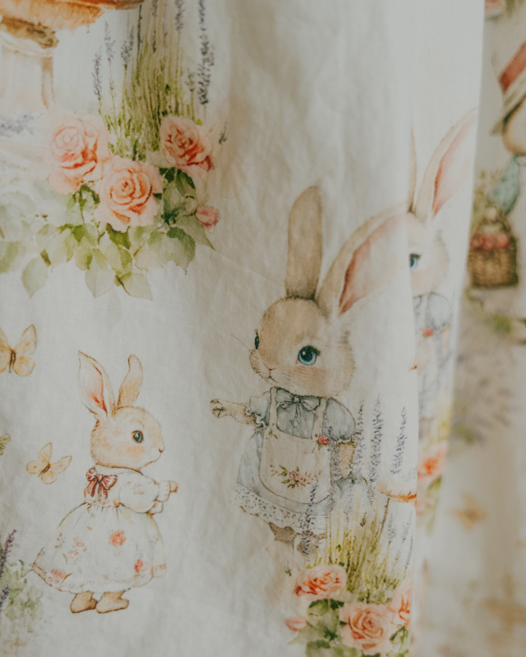 Aoki Dress-Woodland Bunny