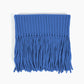 RIBBED BABY ALPACA FRINGE SCARF