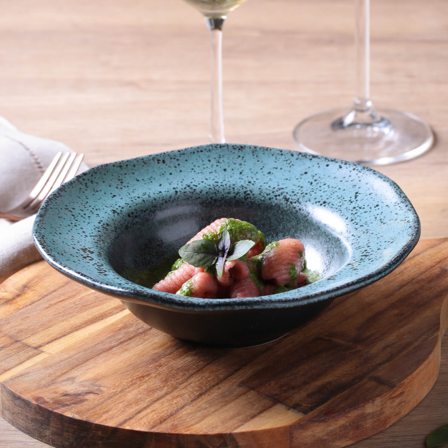 Dessert/Deep Rim Plate Set of 4