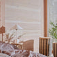 Striped Storage Basket - Black/Nature