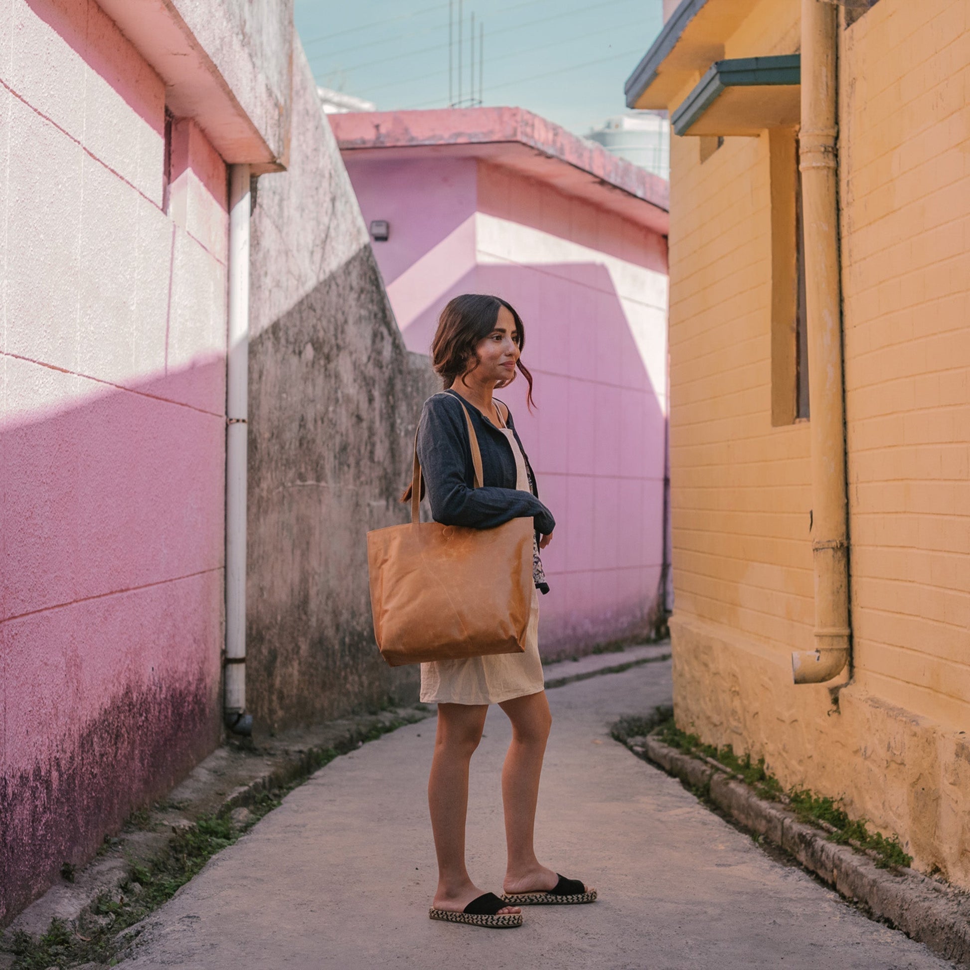 Everyday Tote - Camel