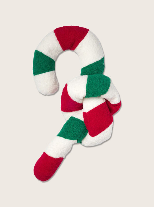 CHRISTMAS TWISTY CANDY CANE DOG TOY