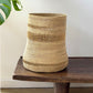 Mixed Weave Natural Planter Basket - Tall