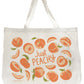 Peach Tote Bag